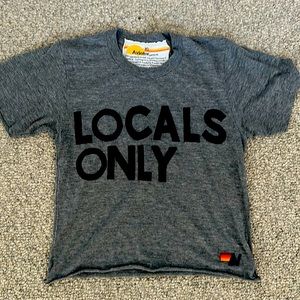 Aviator Nation cropped tee xs